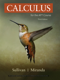 Calculus for the AP® Course (3rd Edition) BY Sullivan And Miranda - Epub + Converted pdf